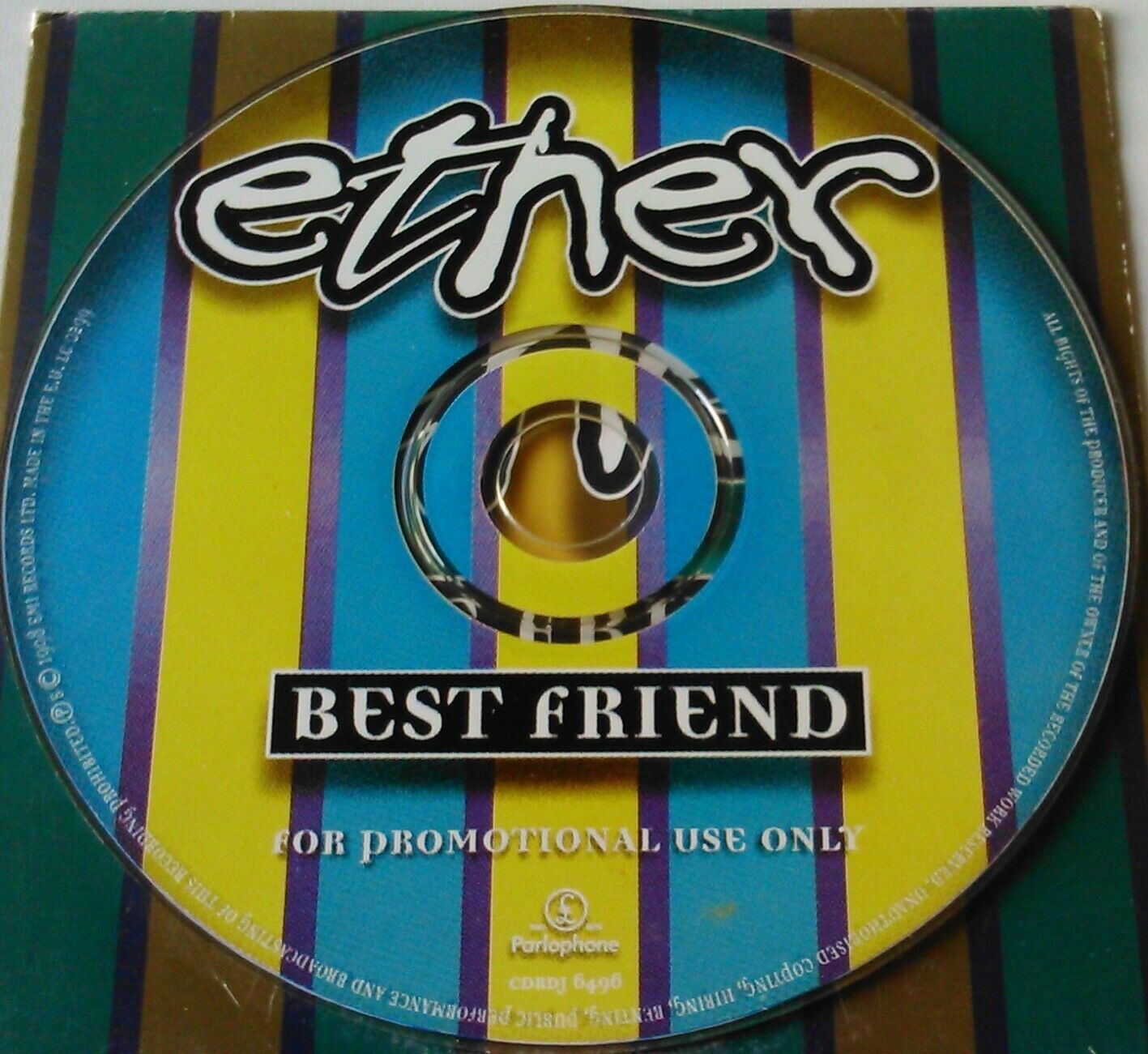 Ether – Best Friend (1998) CD single promo