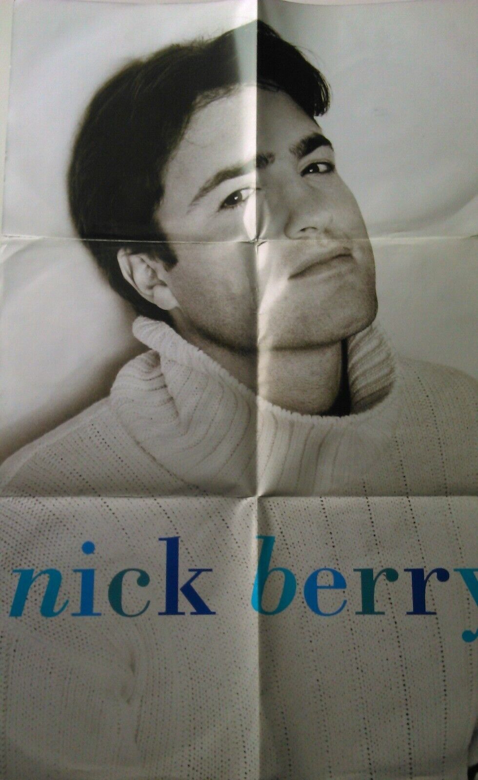 Nick Berry – Long Live Love (Columbia, 1992) 7" vinyl single VG/VG posterbag