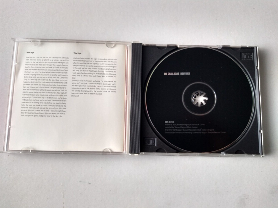 The Charlatans – How High (1997) CD single