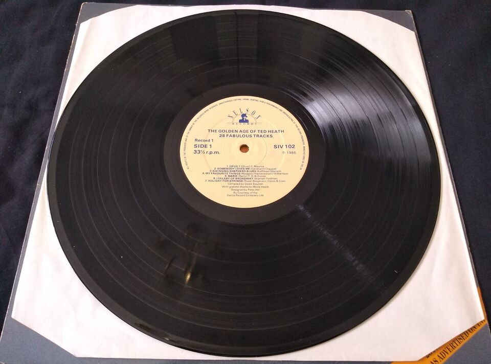 Ted Heath And His Music – The Golden Age Of Ted Heath (1985) 2x12" vinyl LP VG