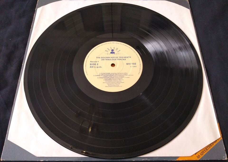 Ted Heath And His Music – The Golden Age Of Ted Heath (1985) 2x12" vinyl LP VG