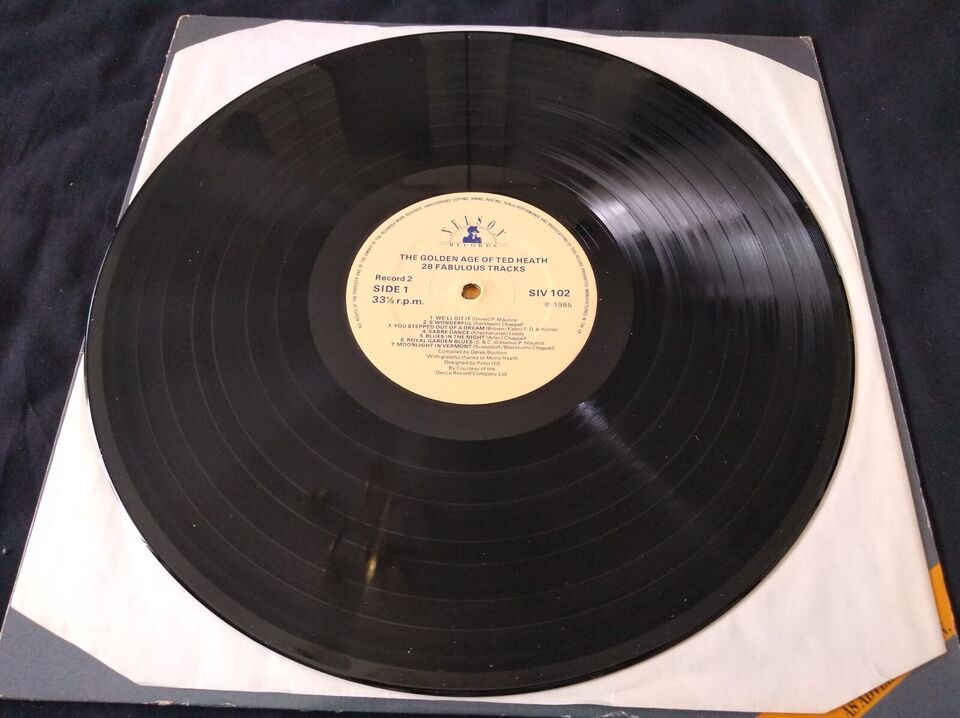 Ted Heath And His Music – The Golden Age Of Ted Heath (1985) 2x12" vinyl LP VG