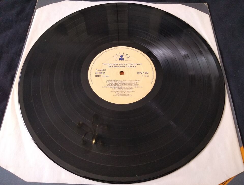 Ted Heath And His Music – The Golden Age Of Ted Heath (1985) 2x12" vinyl LP VG