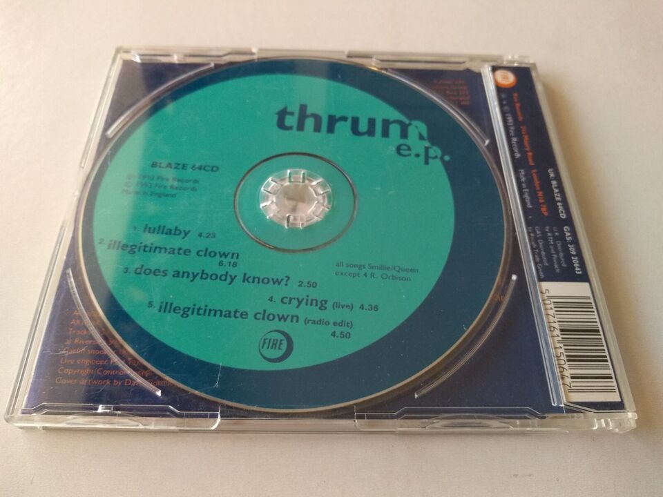 Thrum – Thrum E.P. (2003) CD single