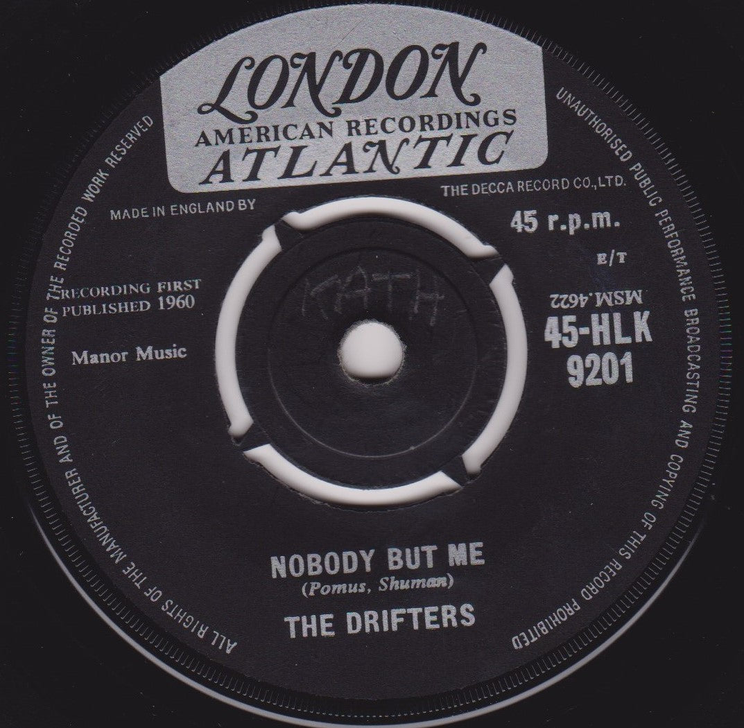 The Drifters - Save The Last Dance For Me (London 1960) 7" vinyl single VG/-
