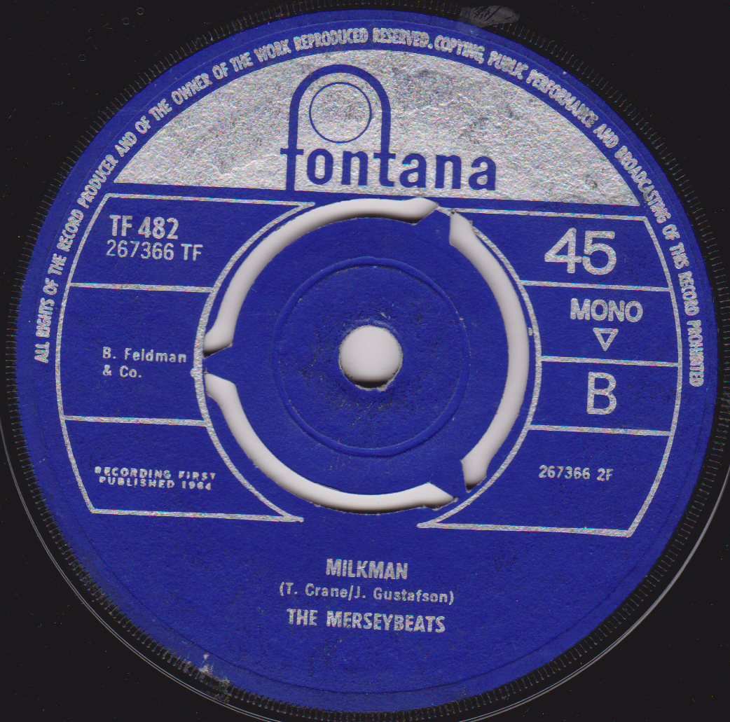 The Merseybeats - Wishin' And Hopin' (Fontana 1964) 7" vinyl single VG/-