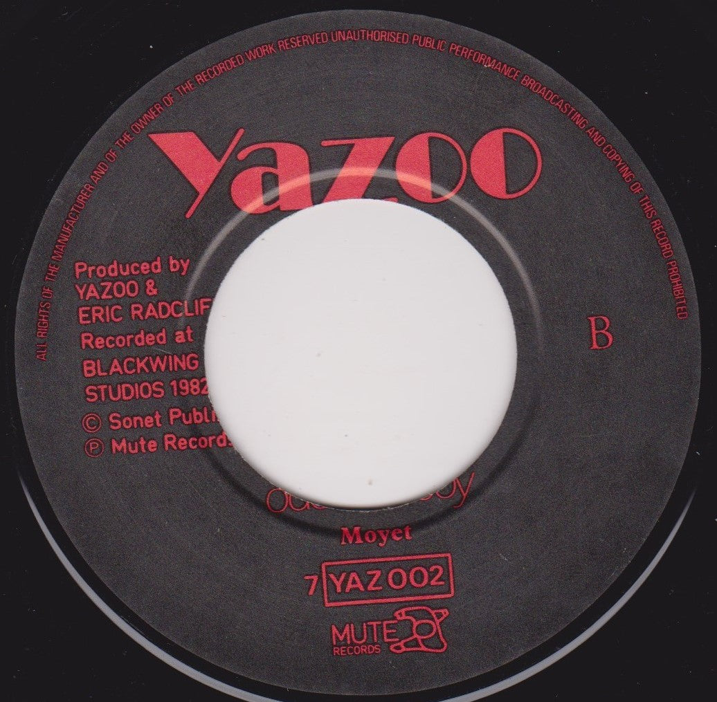 Yazoo – The Other Side Of Love (Mute 1982) 7" vinyl single VG/- jukebox