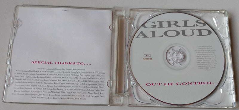 Girls Aloud - Out Of Control CD album