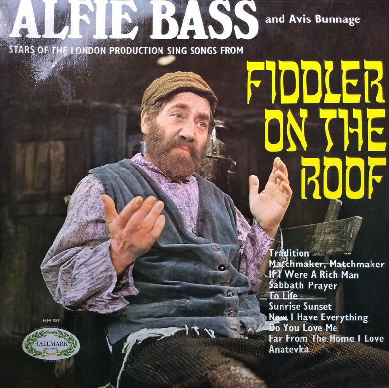 Alfie Bass - Fiddler On The Roof LP