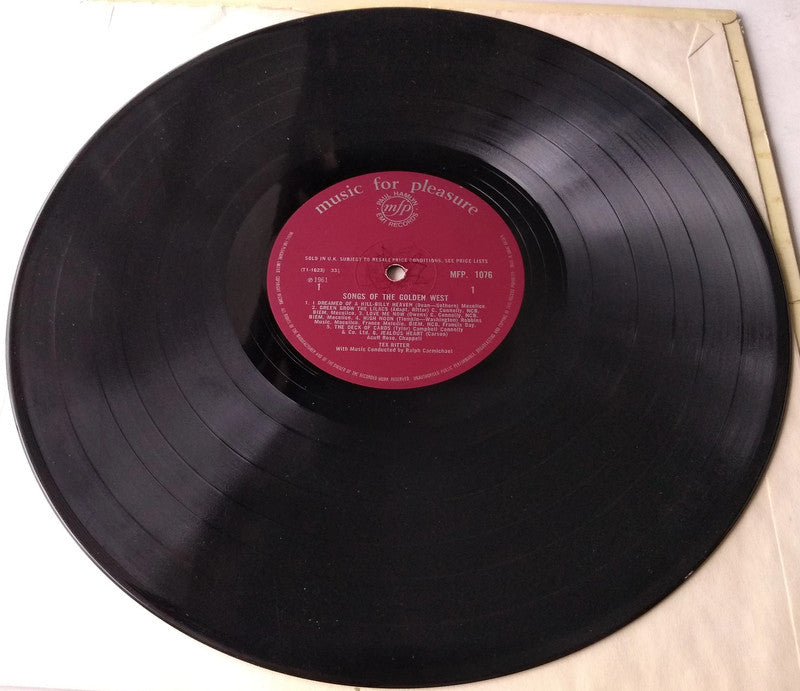 Tex Ritter - Songs Of The Golden West LP