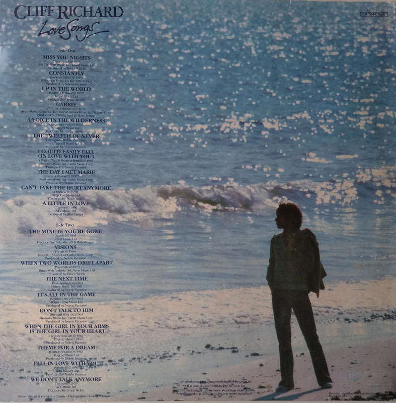 Cliff Richard - Love Songs LP