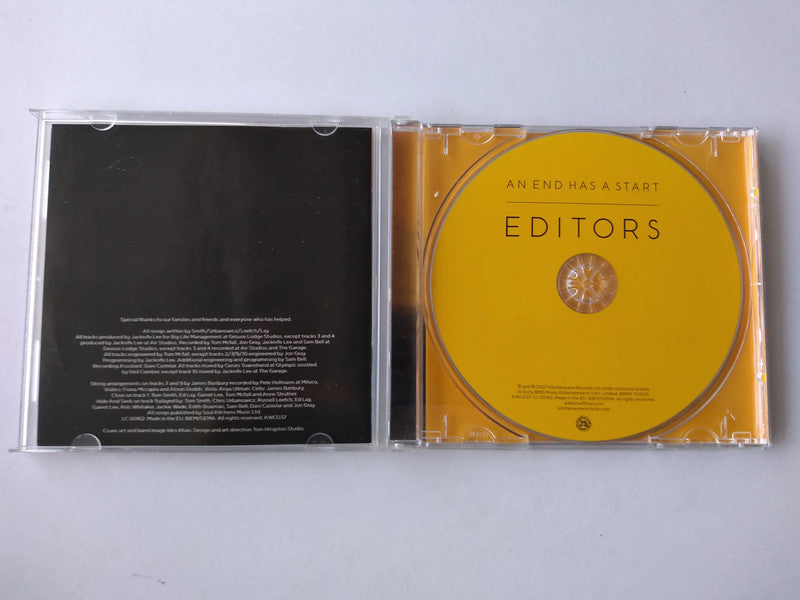 Editors - An End Has A Start CD album