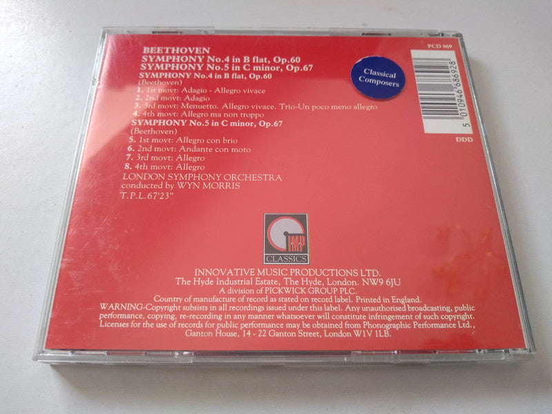 Beethoven - Symphony No.4 LSO CD album