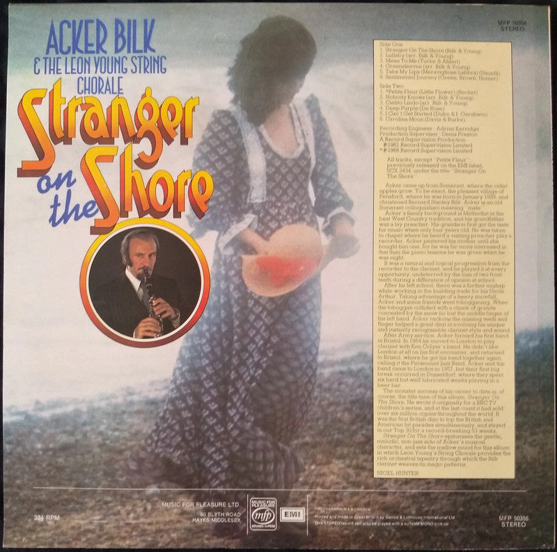 Acker Bilk - Stranger on the Shore LP reissue