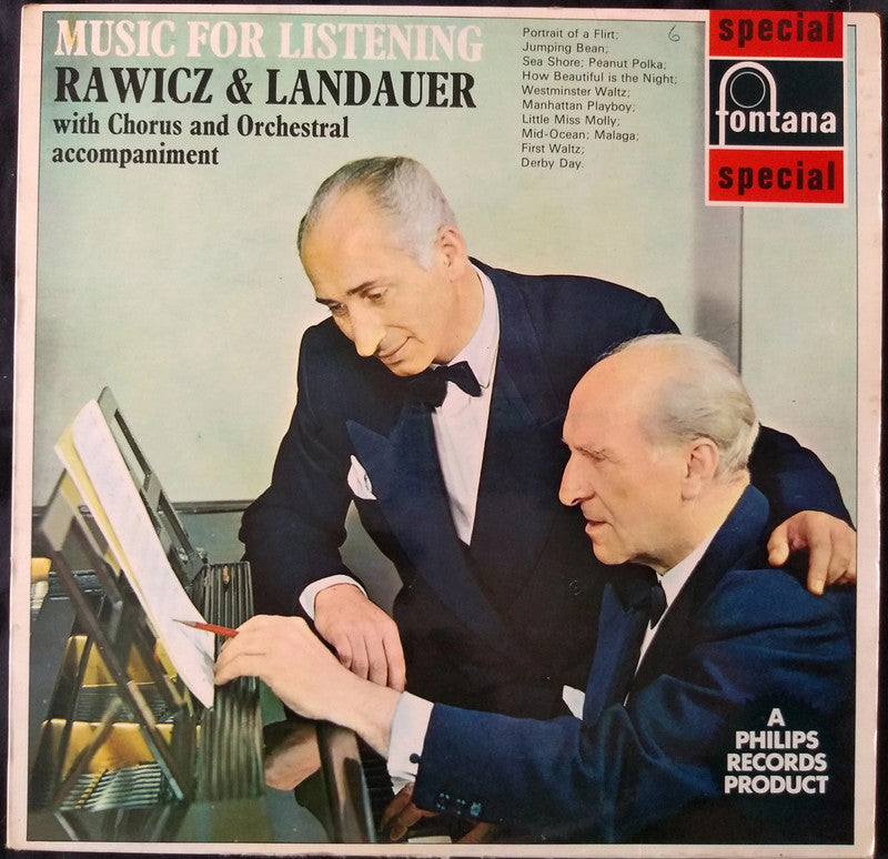 Rawicz & Landauer - Music For Listening LP