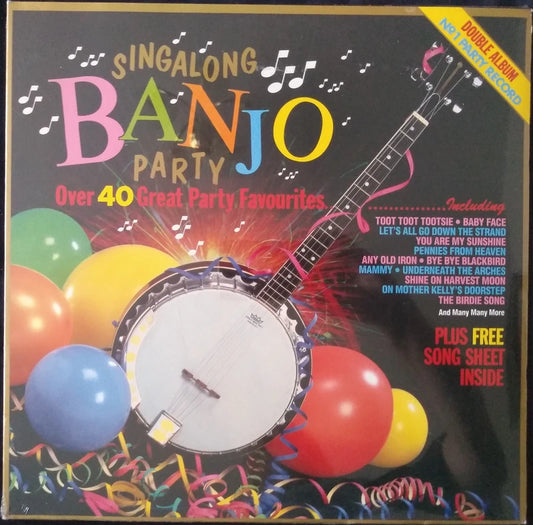 Unknown Artist ‎– Singalong Banjo Party (Platinum Music 1983) 2x12" vinyl LP new