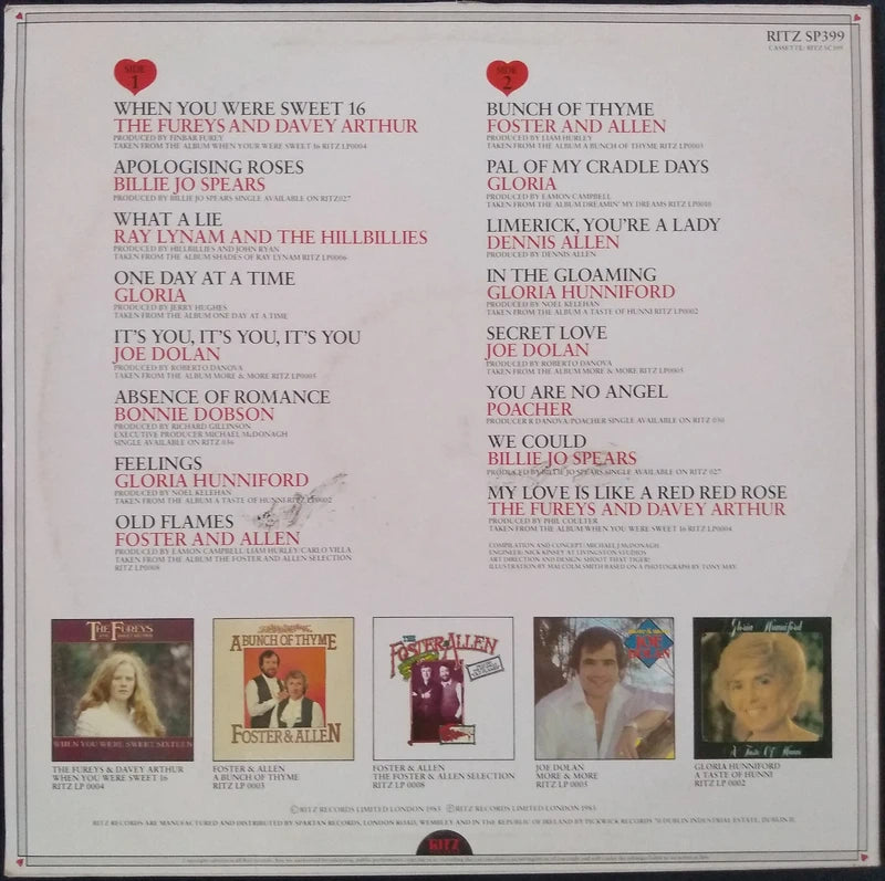 Various – Teardrops (Ritz 1983) 12" vinyl LP VG/VG