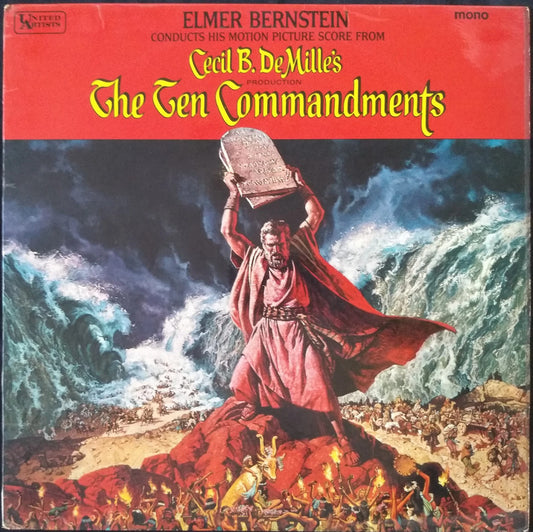 Elmer Bernstein - The Ten Commandments LP mono