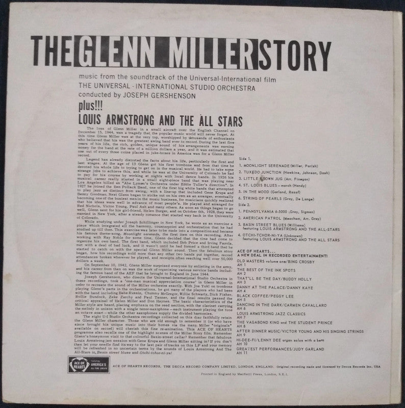 Various - The Glenn Miller Story LP