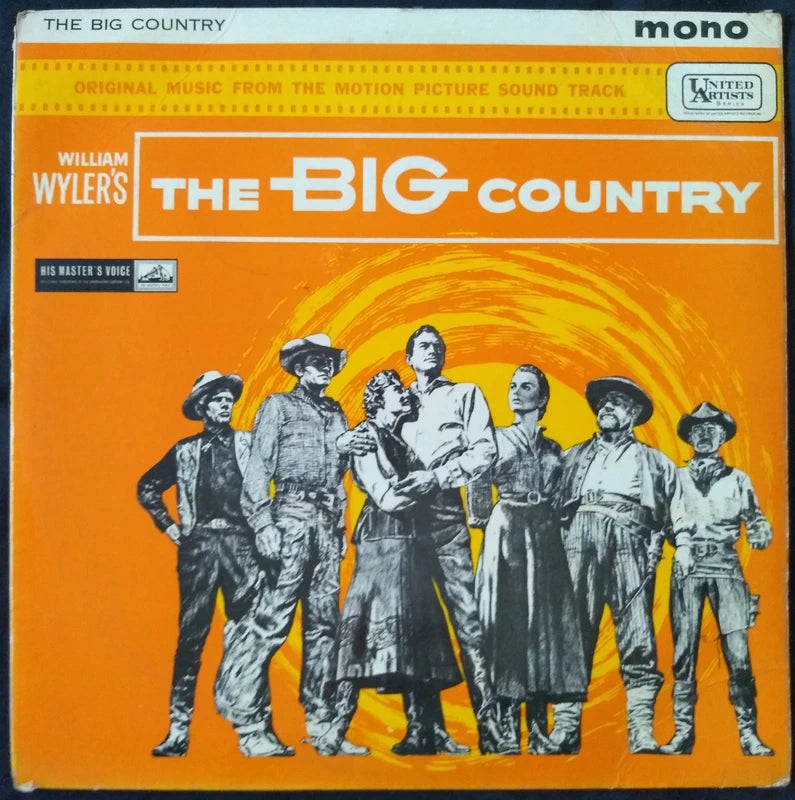 Jerome Moross - The Big Country (UA 1964) 12" vinyl LP VG/VG