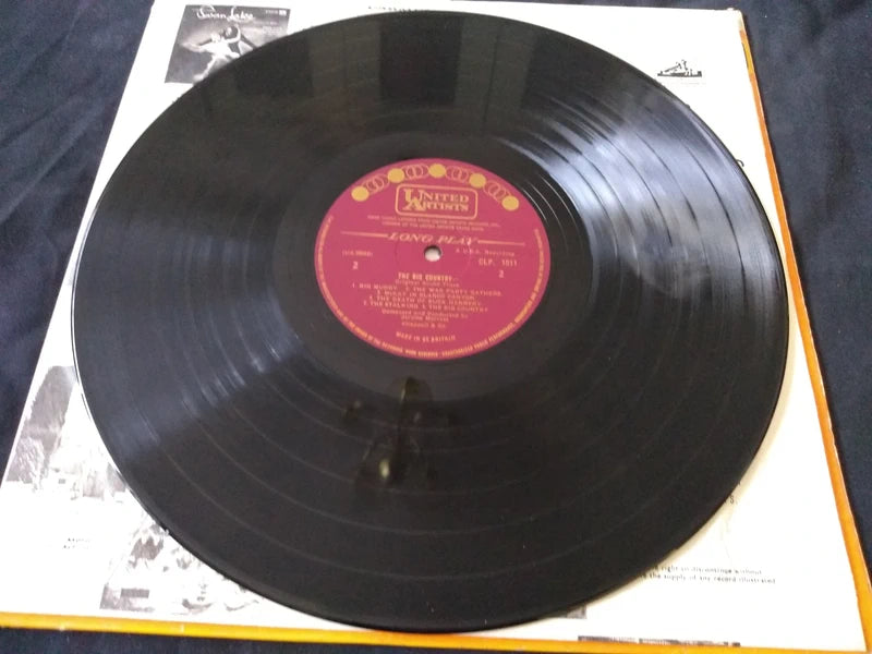 Jerome Moross - The Big Country (UA 1964) 12" vinyl LP VG/VG