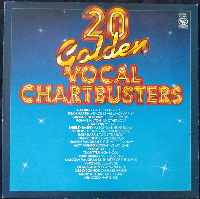 Various – 20 Golden Vocal Chartbusters LP