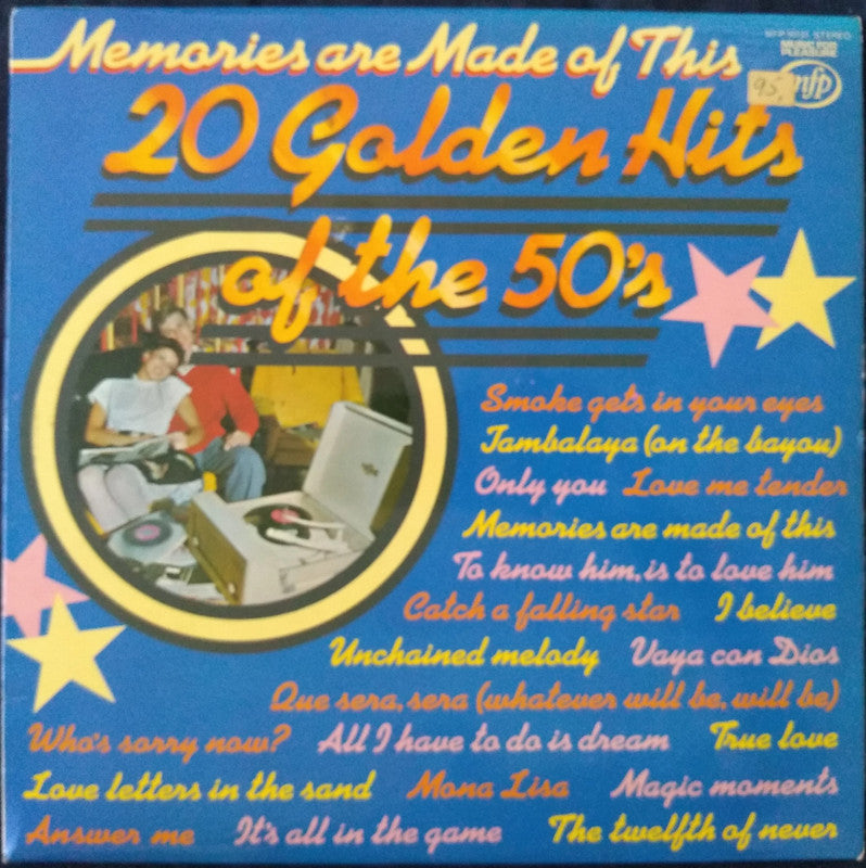 Unknown Artist – Memories Are Made Of This (20 Golden Hits Of The 50's) LP