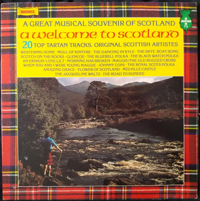 Various - A Welcome To Scotland (Warwick) 12" vinyl LP VG/VG