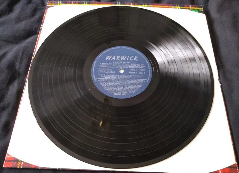 Various - A Welcome To Scotland (Warwick) 12" vinyl LP VG/VG