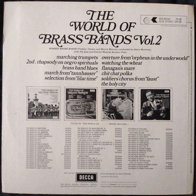 Various - The World Of Brass Bands Vol. 2 LP