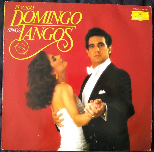Placido Domingo - Placido Domingo Sings Tangos (Deutsche Grammophon 1981) 12" vinyl LP VG/G+
