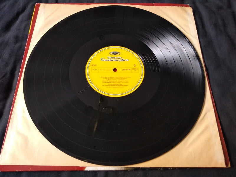 Placido Domingo - Placido Domingo Sings Tangos (Deutsche Grammophon 1981) 12" vinyl LP VG/G+