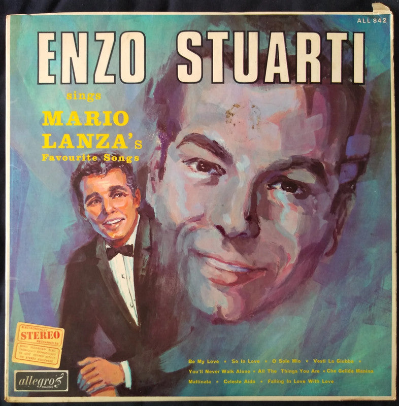 Enzo Stuarti Sings Mario Lanza's Favourite Songs LP