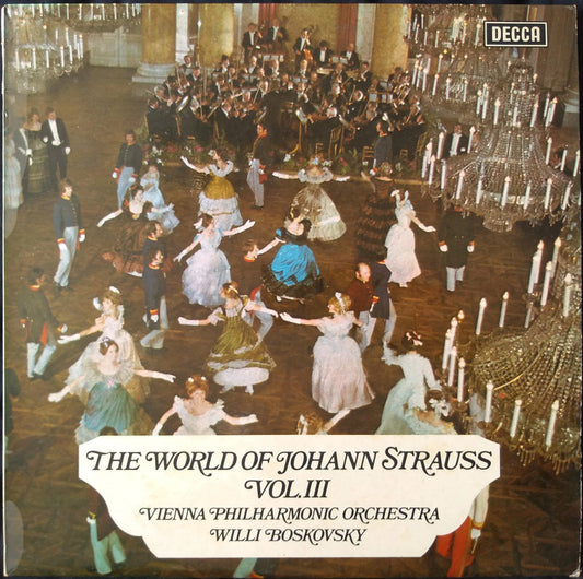 Johann Strauss - The World Of Johann Strauss Vol. 3 LP