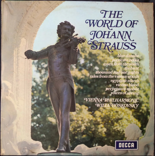 Johann Strauss - The World Of Johann Strauss LP