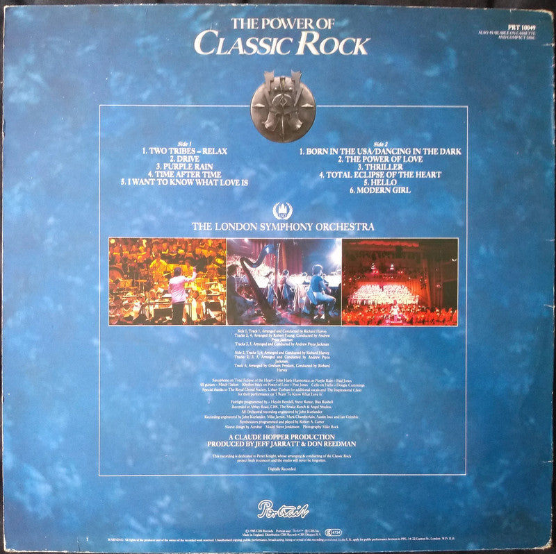 London Symphony Orchestra - The Power Of Classic Rock LP