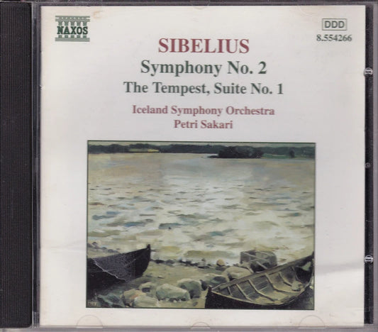 Sibelius - Symphony No. 2 • The Tempest, Suite No. 1 (1999) CD album