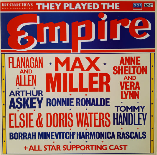 Various – They Played The Empire (Decca 1982) 2x12" vinyl LP VG/VG
