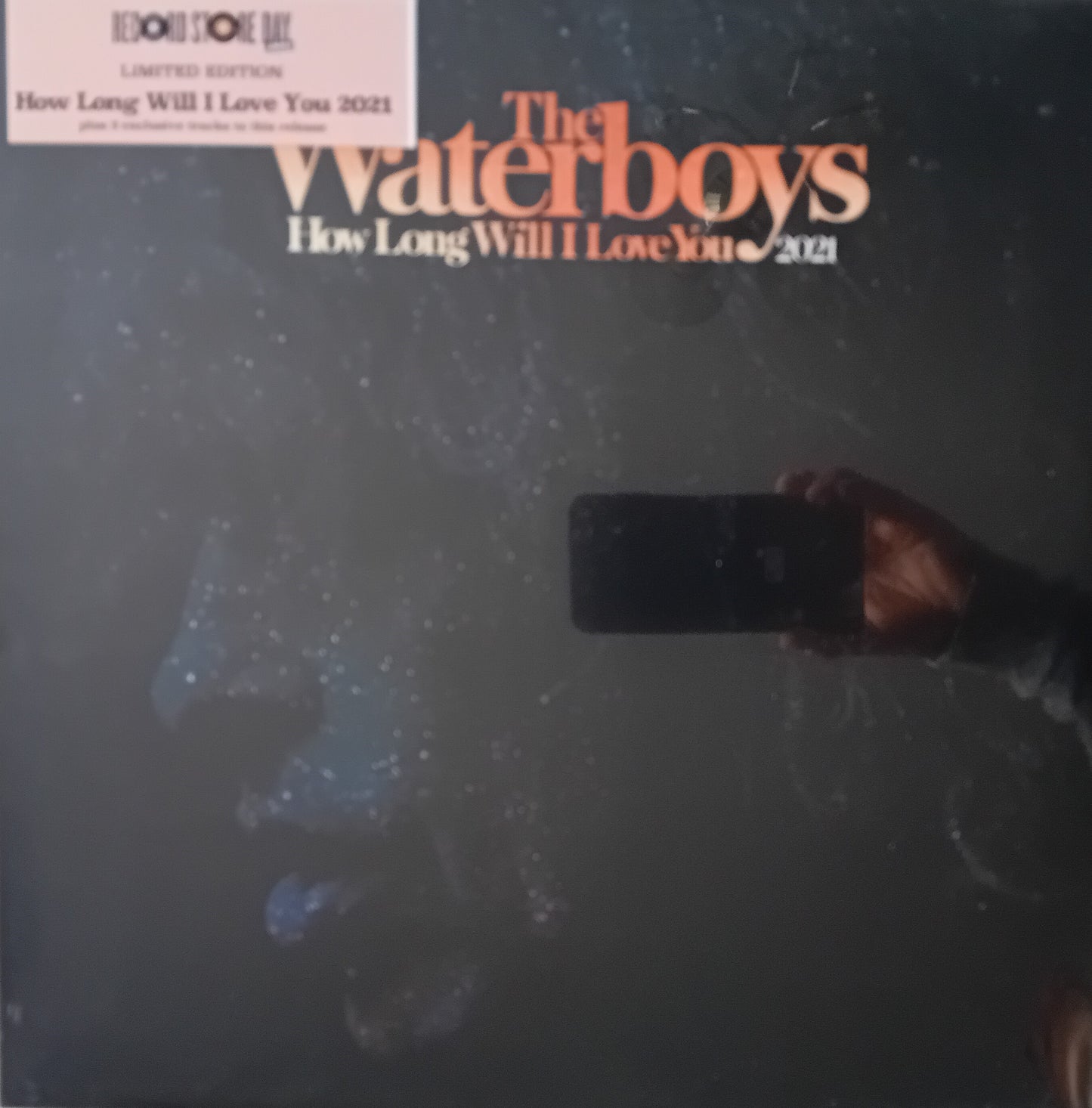 Vinyl record cover of 'The Waterboys' 