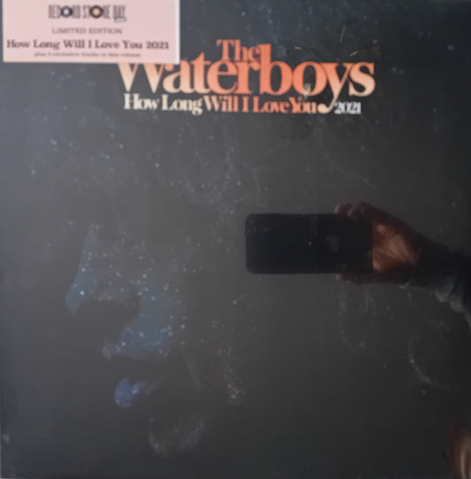 Vinyl record cover of 'The Waterboys' 