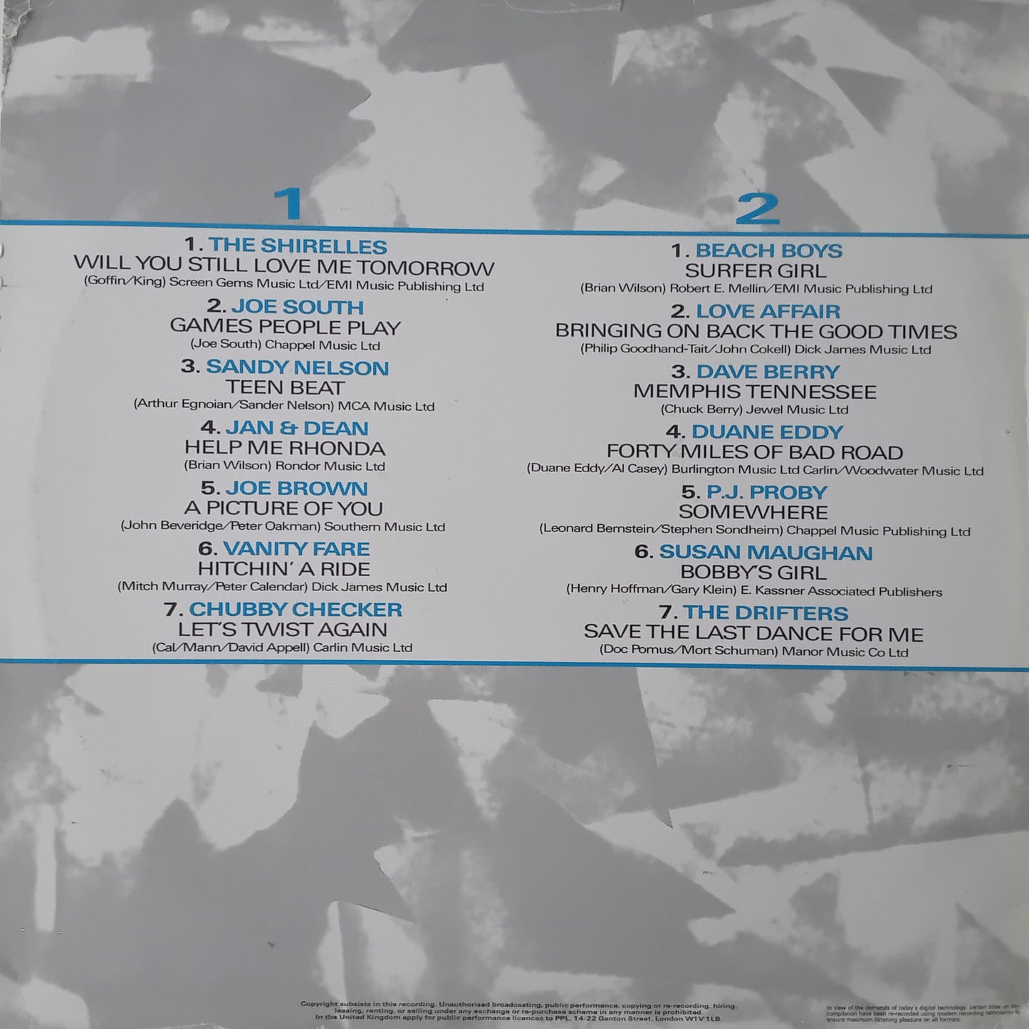 Various - Oldies But Goodies 12" vinyl LP VG/VG