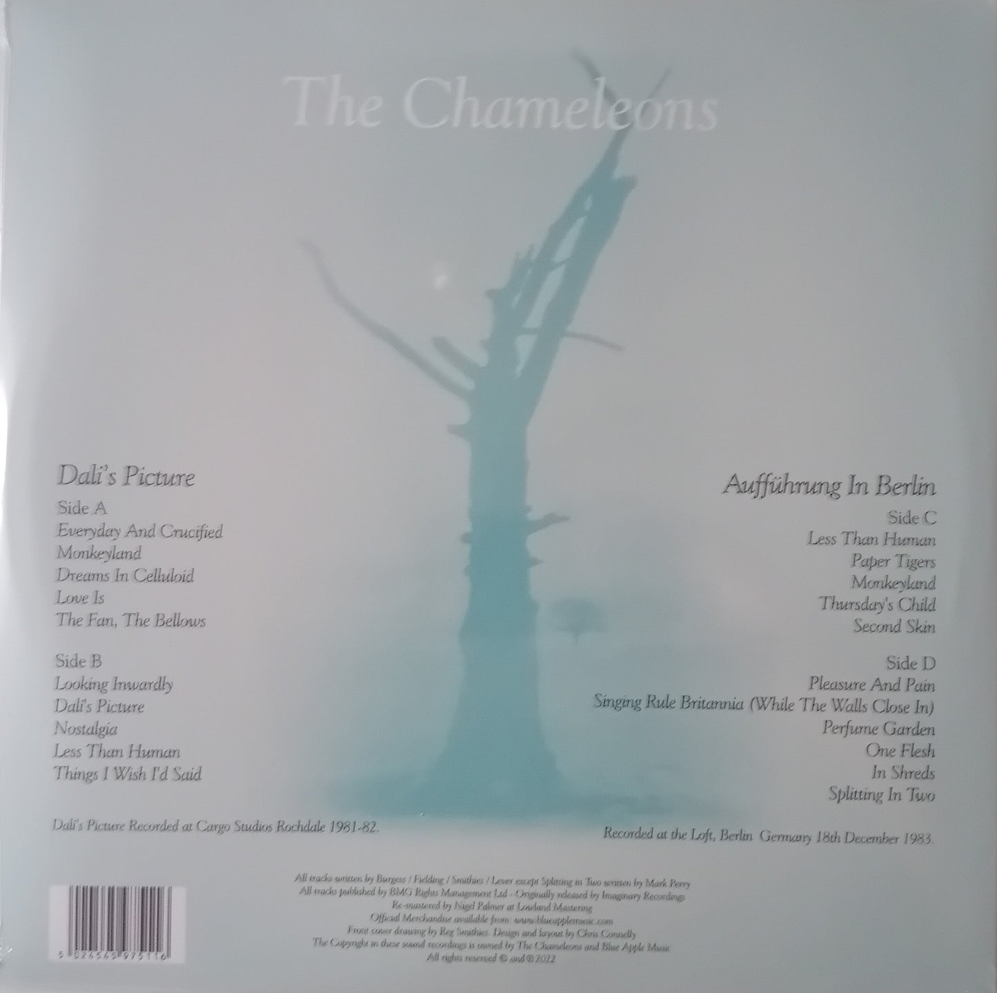 The Chameleons – Dali's Picture / Aufführung In Berlin (Blue Apple 2022) 2x12" vinyl LP New