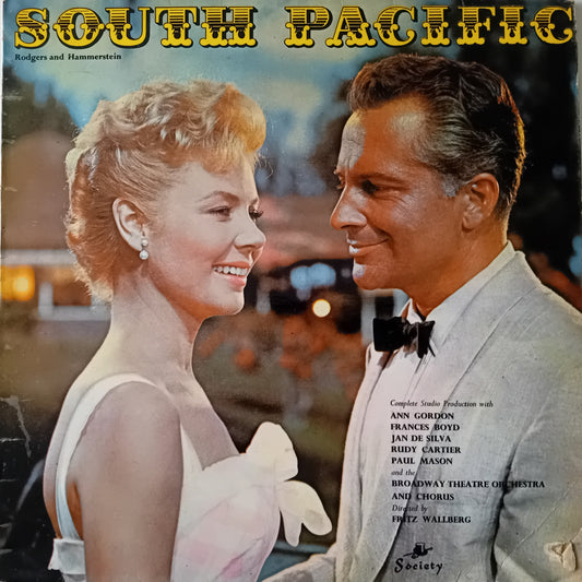 Rodgers And Hammerstein - South Pacific (Society) 12" vinyl LP VG/G+