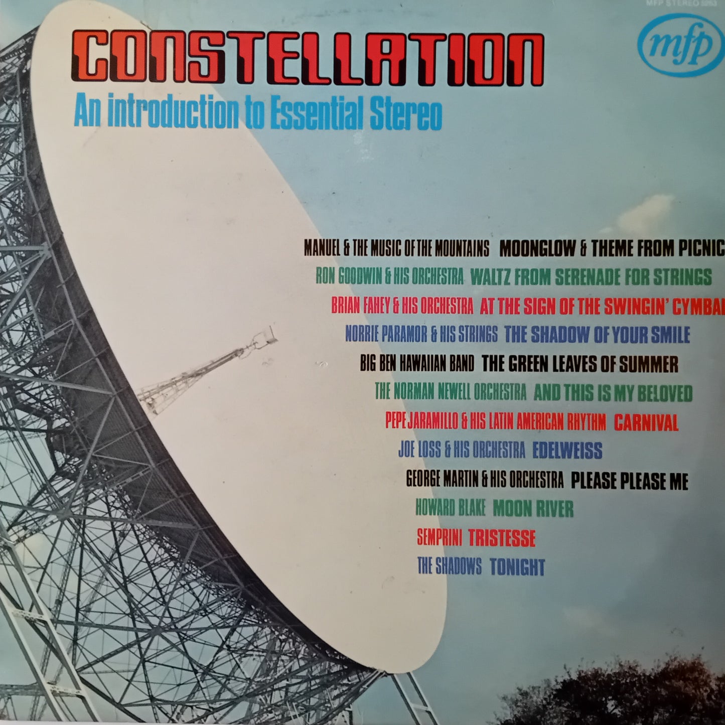 Various ‎– Constellation - An Introduction To Essential Stereo (MFP) 12" vinyl LP VG/VG