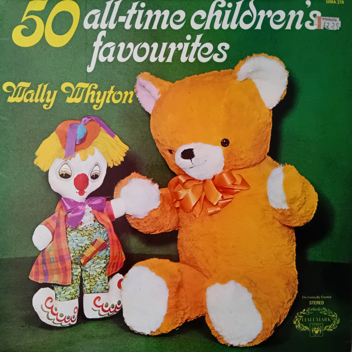 Wally Whyton ‎– 50 All-Time Children's Favourites (Hallmark) 12" vinyl LP VG/VG
