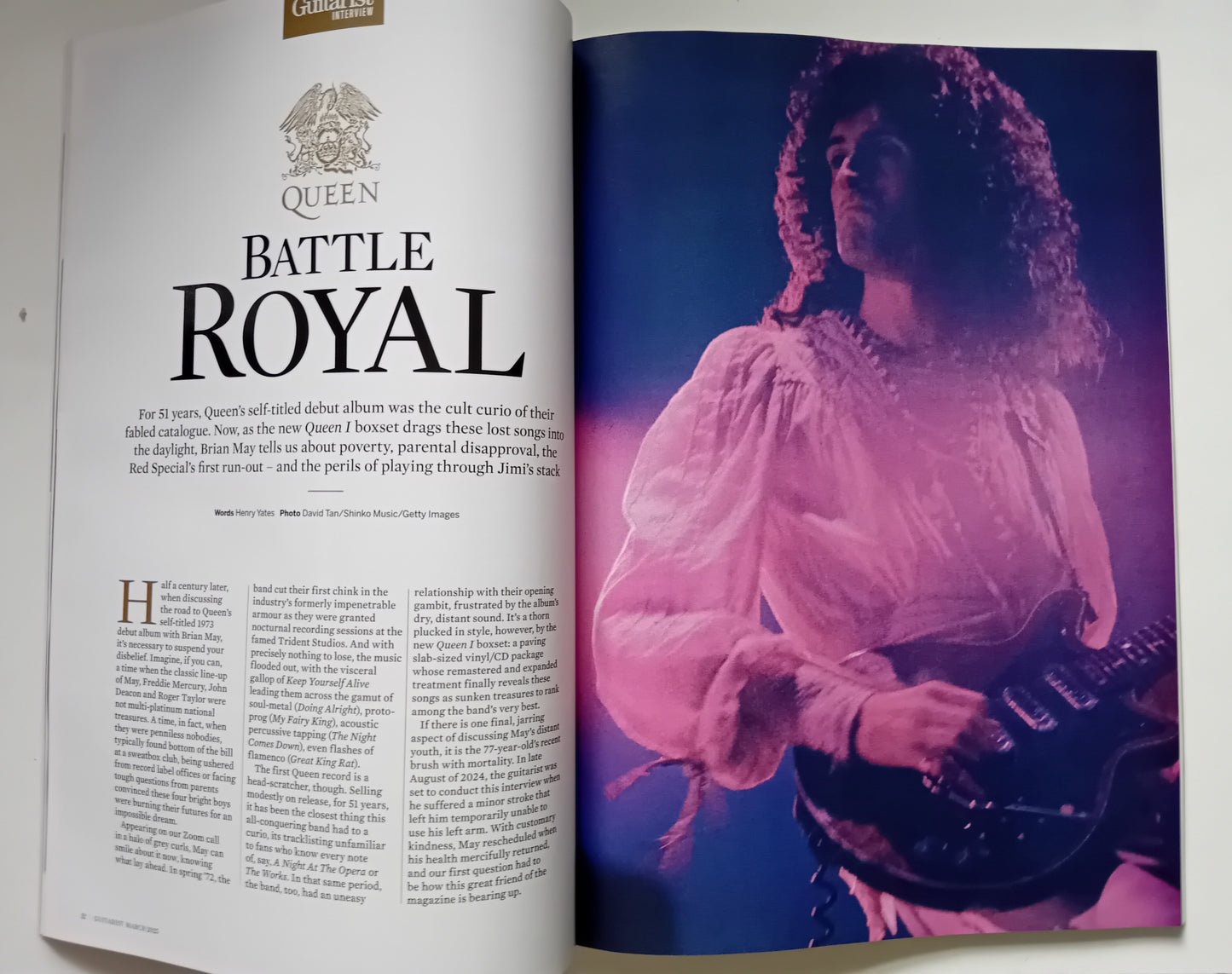 Guitarist Magazine - March 2025 Issue 521 - Brian May