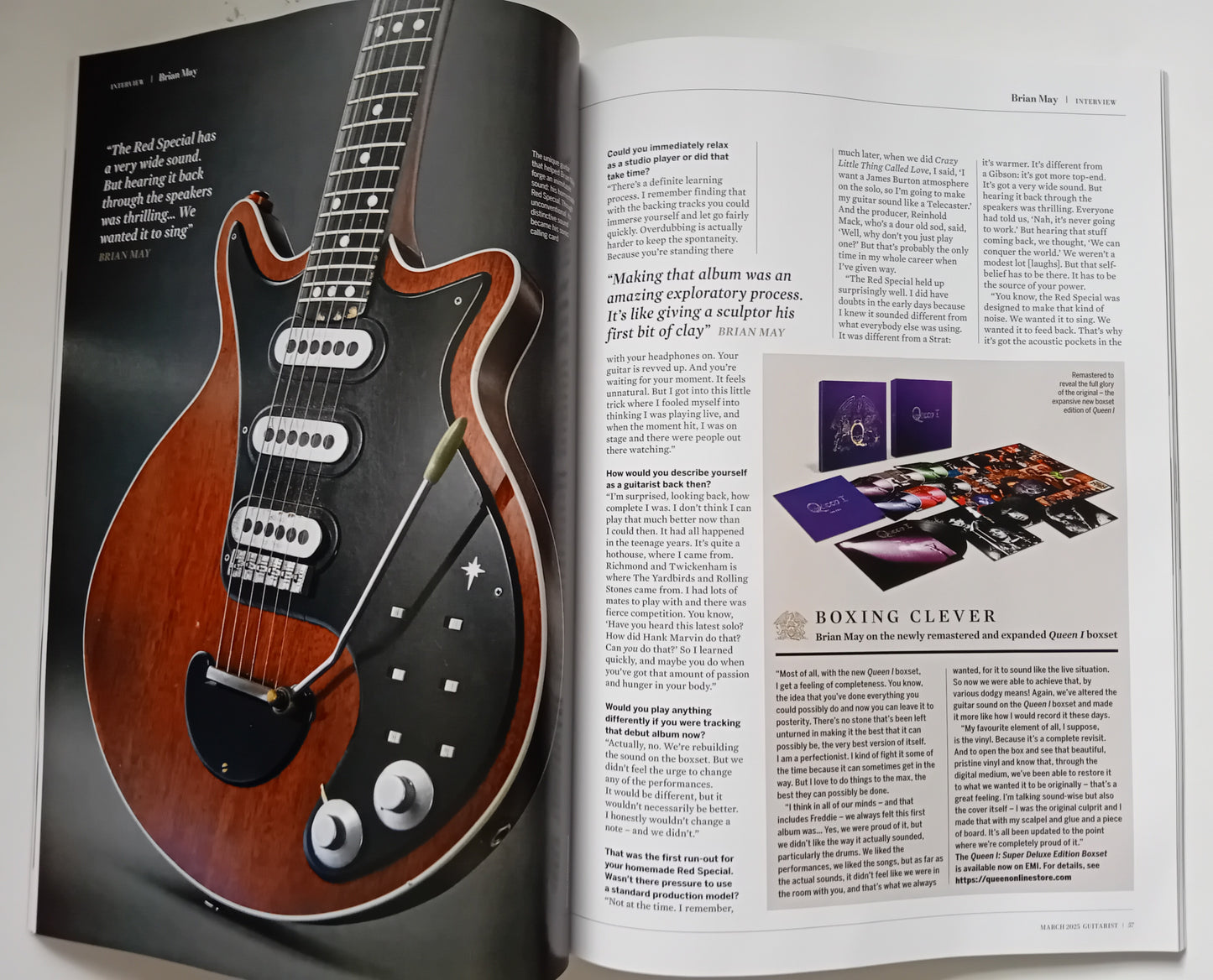 Guitarist Magazine - March 2025 Issue 521 - Brian May