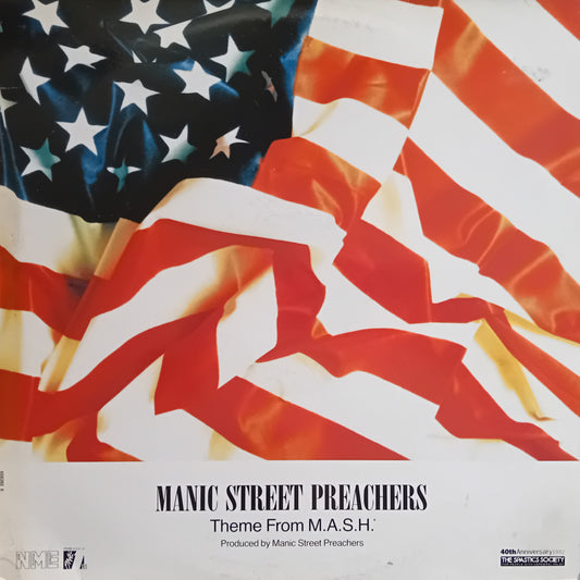 Manic Street Preachers - Theme From M.A.S.H. (Columbia 1992) 12" vinyl single VG/VG