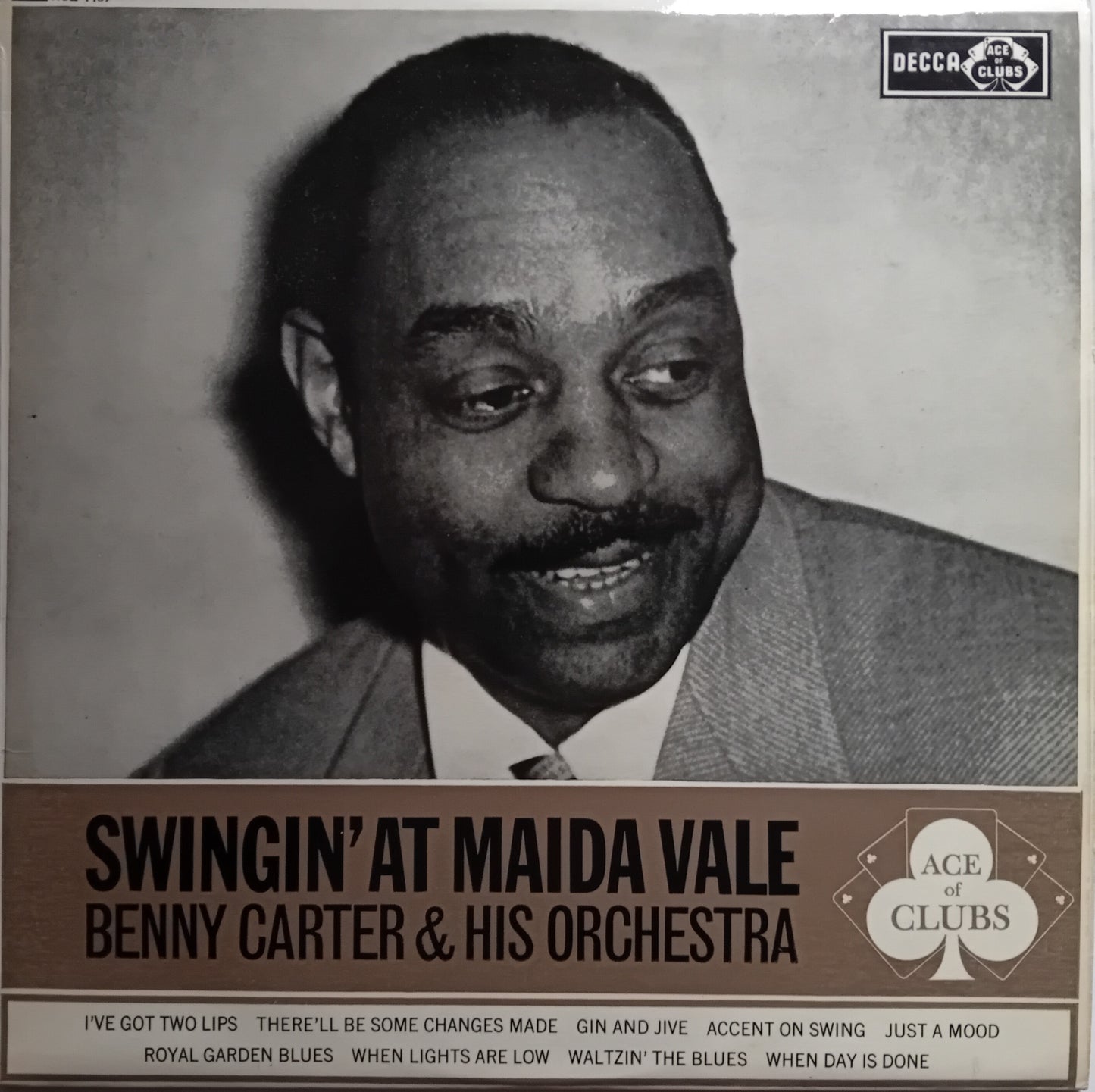 Benny Carter And His Orchestra – Swingin' At Maida Vale (Ace Of Clubs 1964) 12" vinyl LP VG/VG