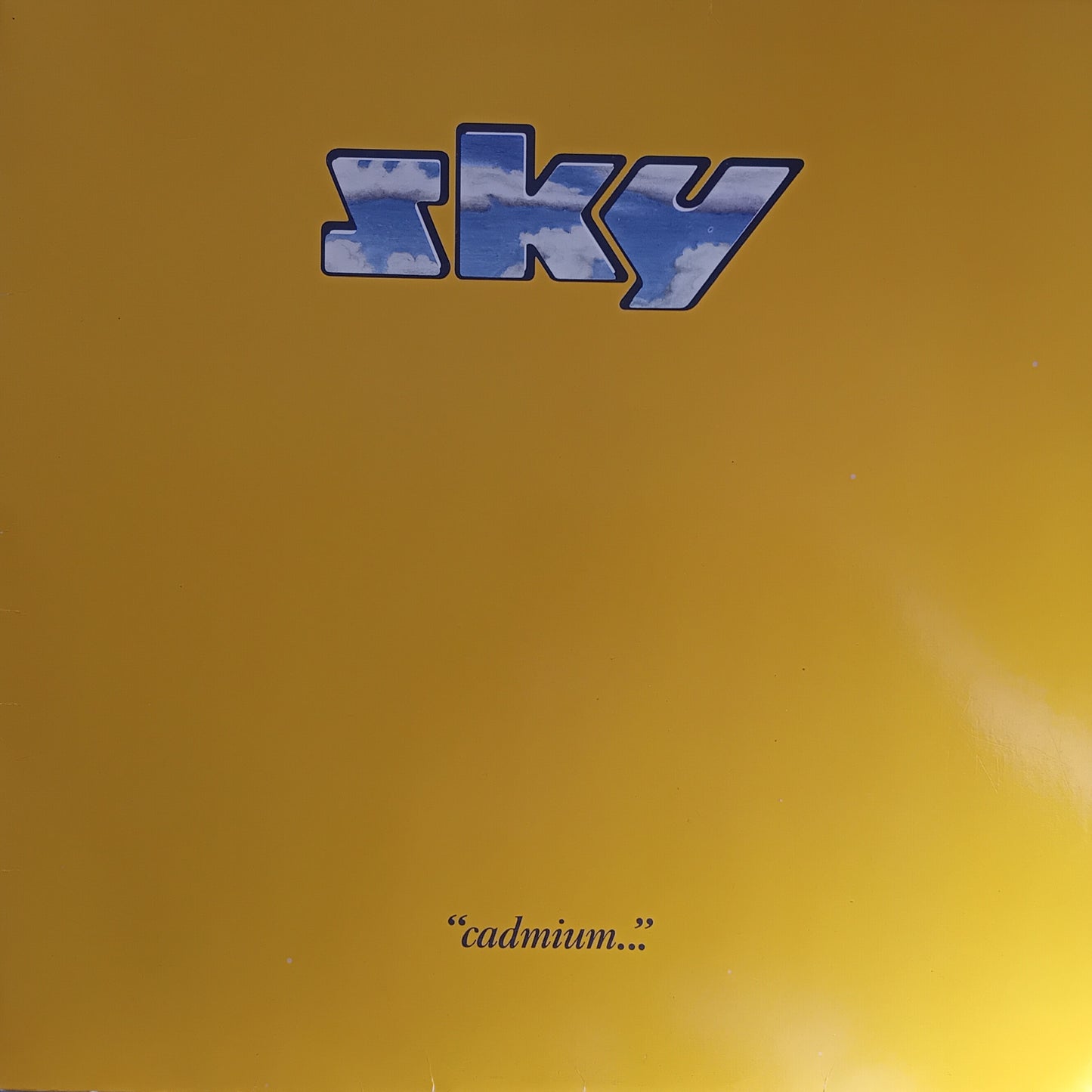 Sky - Cadmium (Ariola 1983) 12" vinyl LP VG/VG